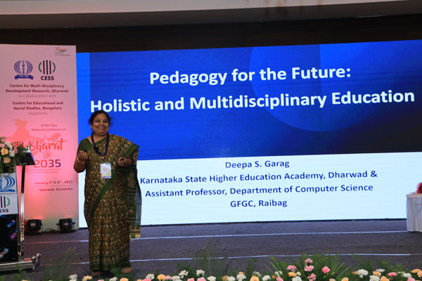 Pedagogy for the Future: Holistic and Multidisciplinary Education  Ms. Deepa S Garag Assistant Professor, Karnataka State Higher Education Academy, Dharwad